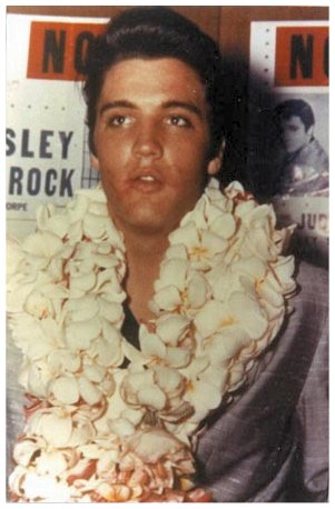 Elvis with Lei 2