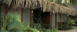 Elvis' cabin at the Coco Palms Resort